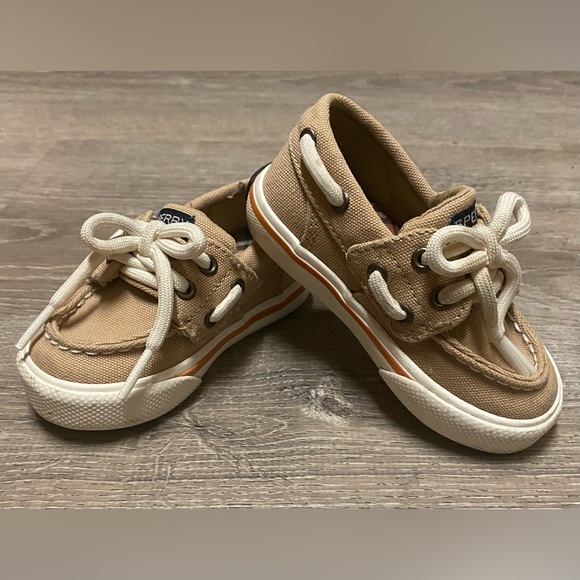 Little Boys Sperry Top-Sider Bahama Jr. Slip On Canvas Shoes | Kicks | Sneakers - Picture 1 of 7